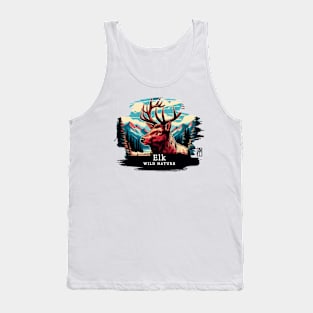 Elk - WILD NATURE - ELK -4 Tank Top